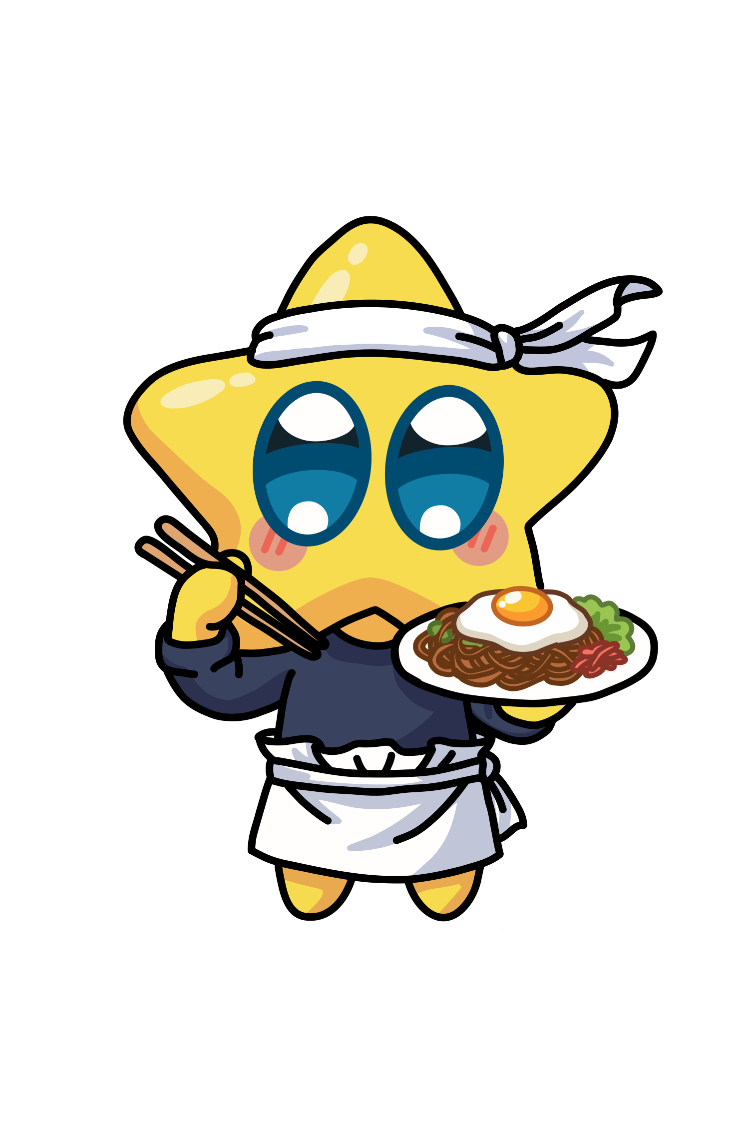 Pokishi Koch-Stern mit Ramen