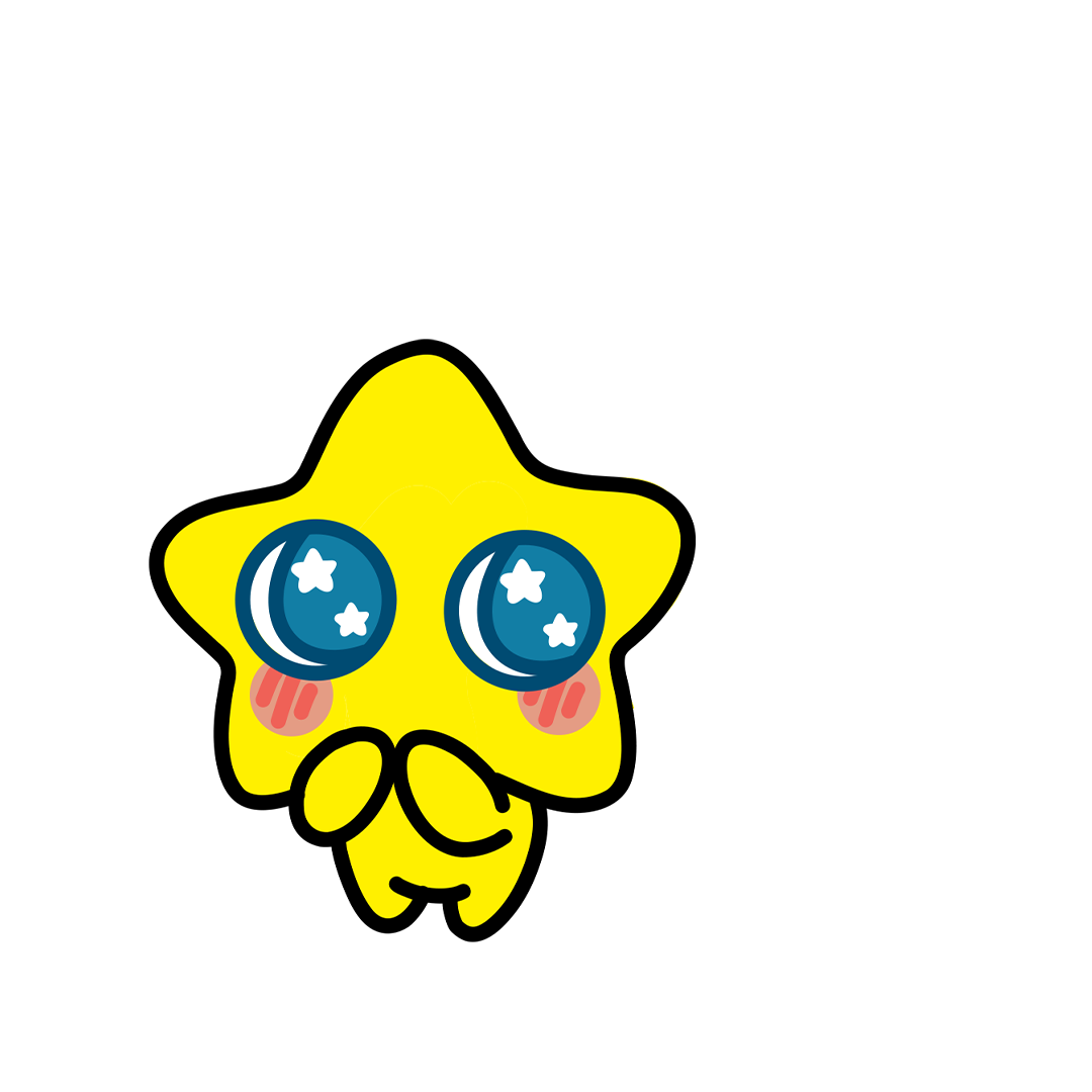 Pokishi Stern Maskottchen — klick mich!